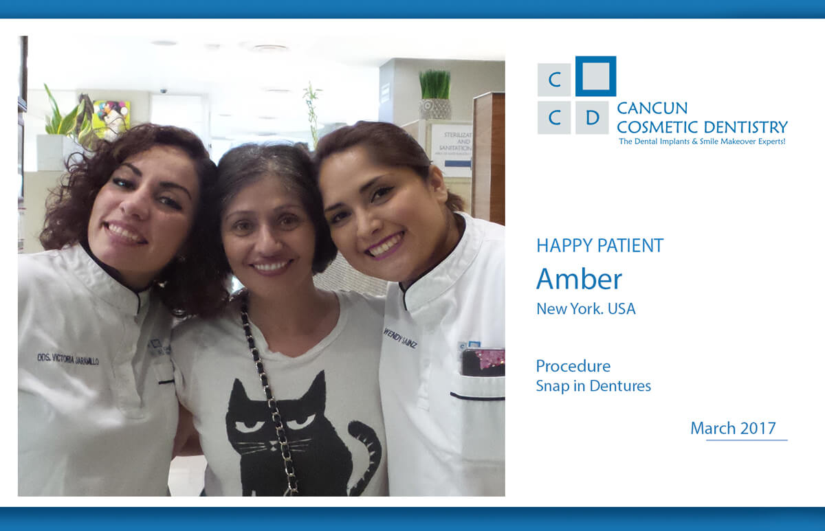 Snap in Dentures patient video review testimonial Cancun Cosmetic Dentistry