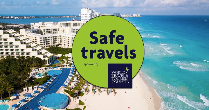 Cancun got the Safe Travel stamp by the World Travel and Tourism Council!