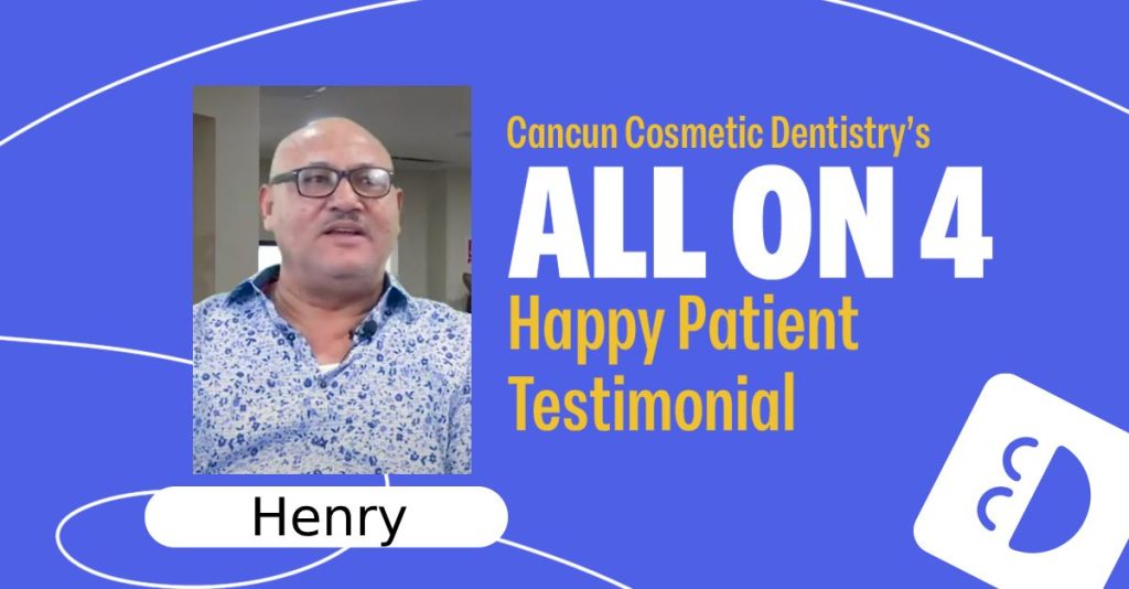 Henry allon4 dental implant testimonial with Doctor German Arzate