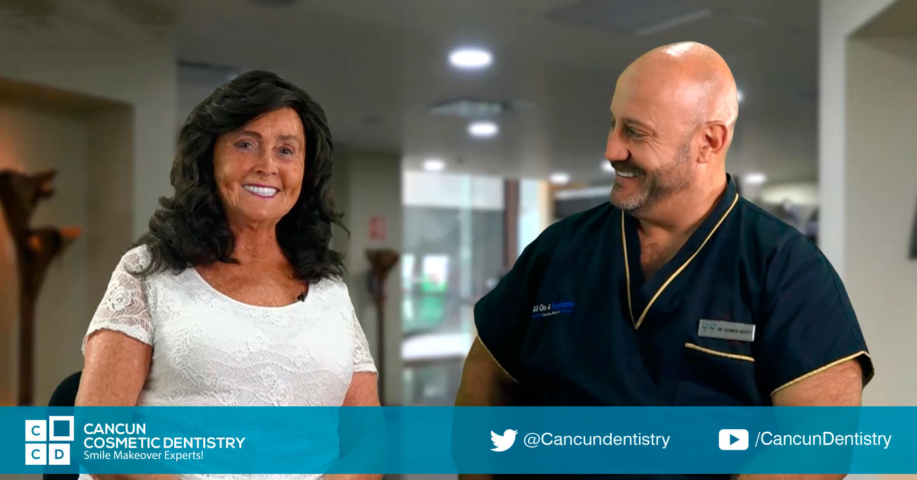 She feels better about herself - Cancun Cosmetic Dentistry Review